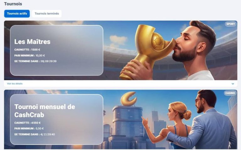 Beteum Casino tournois